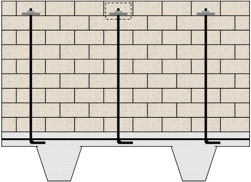 Diagram of patented system for Proto II Wall Systems